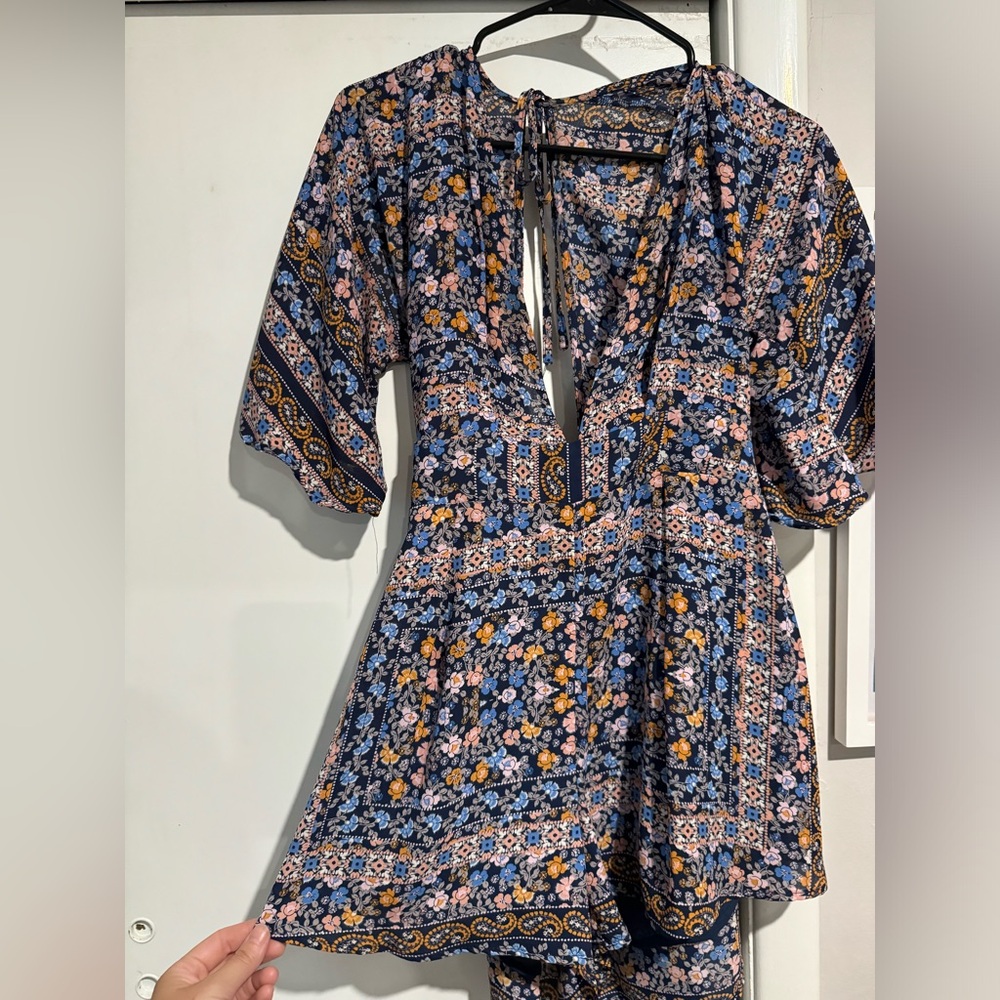 Lulu floral romper